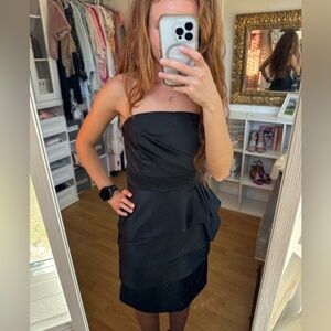 White House Black Market strapless cocktail dress size 0